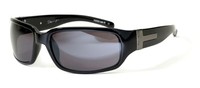 BLOC DAKAR T P255 Sunglasses Shiny Black/Polarised Lens