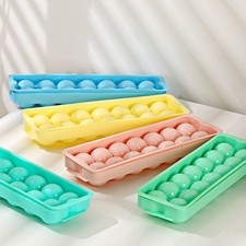 Whiskey Silicon Ice Cube Bar Ball Maker Sphere Mould Brick Party Tray 14 Round