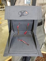 Köder Tasche ideal zum Kunstköderwechsel beim Watangeln (mit Nackengurt)