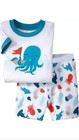 Kid's Pajamas T-shirt + Shorts Olly Octopus Size 2T NWT