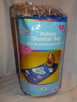 NEW WITH TAG CARE BEARS 2003 INDOOR SLUMBER BAG SLEEPING BAG