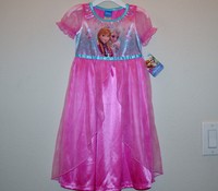 NWT☀FROZEN☀ $30  DRESS ME UP Gown DISNEY Girls Pajamas 2T   $30    