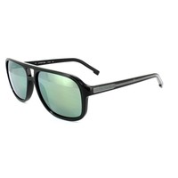 Lacoste Sunglasses L742S 001 Black Grey Green Mirror
