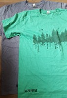 Forest Print Mountain Bike MTB Organic / recycled / sustainable t-shirt Wolfride