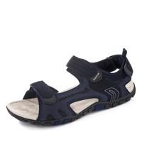 NEU  Geox Mito Herren Sandale Kunstleder flexible Sohle Textilfutter blau