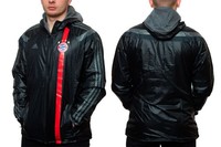 Adidas FC BAYERN MÜNCHEN ANTH JKT 3 M00046 Herren Jacke mit Kapuze GR. L - XXL