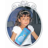 DISNEY PRINCESS kuschelweiches Gurtkissen blau / Gurtpolster