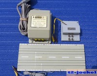 Faller AMS 4703, 4016 + 4018 --  Anschlußschiene, Trafo + Gleichrichter !