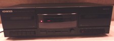 New listing
Kenwood Kx-W597 Stereo Double Cassette Deck dubbing Dolby B Nr Record