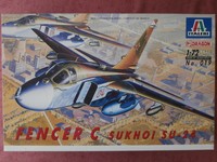 ITALERI , No 019 , FENCER C SUKHOI SU-24 , 1:72