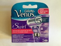 Gillette Venus Swirl Rasierklingen Damen Rasierklingen 3 STÜCK NEU