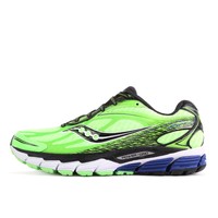 Saucony Ride 8 Slime Black White 43 Laufschuhe Running Schuhe Grün Schwarz