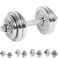 MOVIT® 1x Chrom Hantel Hanteln Hantelset Kurzhantel Set Kurzhanteln Gewichte