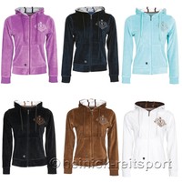 Weiche HV Polo Sweat Jacke Nickystoff  ~ Viner in 6 Farben ~ XS S M L XL XXL NEU