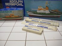 Graupner Bausatz Adolph Bermpohl Vegesack Beschlagsatz viel Zubehör Baukasten