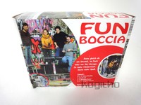 NEU/OVP Fun Boccia Set lila/türkis 6 Kugeln für drinnen und draußen