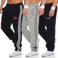 adidas Originals Spo Fleece Hose Jogginghose Trainingshose Sporthose Sweathose