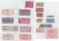 17 Tickets Eintrittskarten Oberliga Hessen 70er Jahre KSV Hessen Kassel