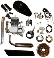 Fahrrad Motorisierte 80ccm Kickstart 2-Takt Benzin Motor Hilfsmotor Umbau Kit