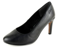 s.OLIVER   Damen Pumps  LEDER  80mm Absatz  schwarz