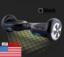 Smart Mini Self Balancing Electric Unicycle Scooter 2 Wheels USA - Color: Black