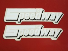 Nos Speedway Mini Bike Gas Tank Decal Set - Scarab Shrike Scorpion Shark