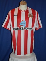 Trikot vom AFC Sunderland, Saison 2009-2010, Größe XXL, Umbro  -Sammlerstück-