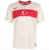 Türkei Away Trikot orig. NIKE Gr. L OVP NEU Herren Weiß / rot 2012 2013 Auswärts