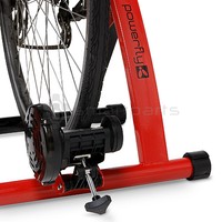 Powerfly Rot Klapprad Fahrrad Trainer für Innentraining Einstellbar Widerstand