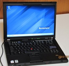 Lenovo Thinkpad T61 CORE 2 Duo 2.2GHz (80GB, 2GB, Win 7, Office 2007)