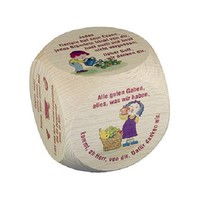 Gebetswürfel Tischgebete für Kinder (bunter Druck)