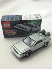Japan Tomica Tomy Rare Back To The Future Delorean car with Box Usj Limited