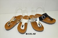 Damen Bio Sandalen Sandaletten Pantoletten Slipper Clogs Zehentrenner Glogs