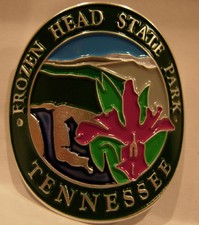 Frozen Head State Park new badge mount stocknagel hiking medallion G0235