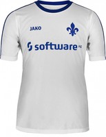 JAKO Darmstadt 98 Away Auswärts Trikot Kinder Kids Fan Lilien Weiß DA4215A-00
