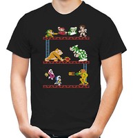Alle gegen Alle T-Shirt | Metroid | SNES | Donkey | Super Nintendo | Kong | Fun