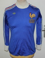 VINTAGE ADIDAS FRANKREICH FRANCE TRIKOT WM 1978 ARGENTINIEN VENTEX SMALL