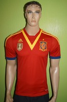 adidas Spanien 2012/2013 home Trikot Jersey Herren XL Nationalmannschaft Spain