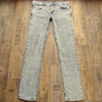 FSBN Fishbone Bill Skinny 06-534 W34 L34 wie NEU Herrenjeans grau Jeans 34/34