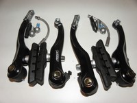 Fahrrad Bremsen V-Brake  für Vorne und Hinten V-Brake Satz Alu Schwarz  15003