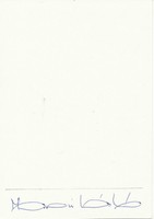 Laszlo Marosi  Handball  Ungarn Karte mit Unterschrift  - 209262