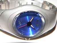 OAKLEY TIMEBOMB ICON TITANIUM BLUE MACHINE TIME TANK WARRANT FUSE GMT UHR WATCH