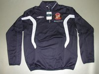 Fleece Sweatshirt FC Sunderland 09/10 Orig Umbro Gr S M Neu