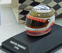 1996 Helm Bell 1996 Martin BRUNDLE Jordan 1:8