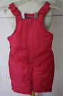 Carter's Pink Snow Pants Snowsuit Sz 12 months