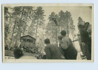 W9Y15/ Obergof Skispringen  Birger Ruud Skispringer Foto AK 1965