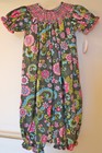 New Southern Tots Smocked Floral Romper ~ Girl's Size 3T