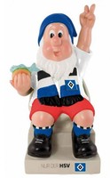 Gartenzwerg "Sitzplatz" HAMBURGER SV HSV NEU