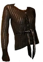 LOUIS VUITTON STRICKJACKE 100% Kaschmir Gr. 36