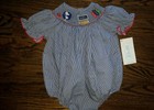 New Vive La Fete school smocked bubble size 18m